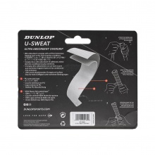 Dunlop Overgrip U Sweat 0.5mm (moisture-absorbing, grippy) white - 3 pieces